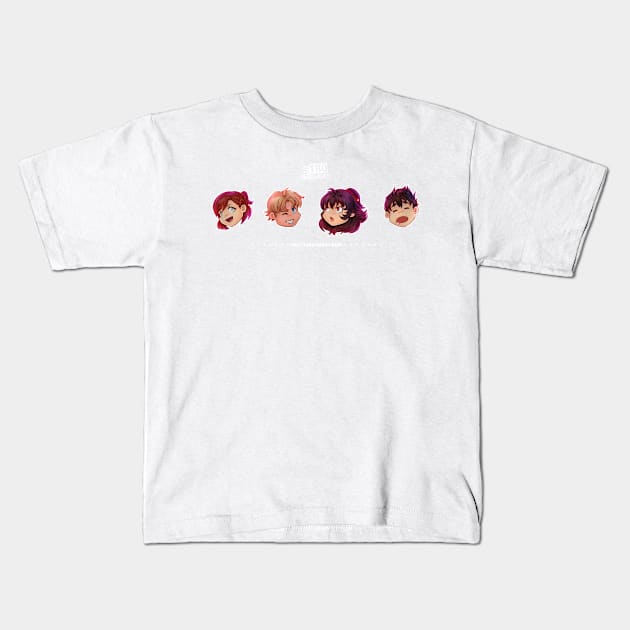 Coolest Team - STRQ Kids T-Shirt by Cyan-Orange